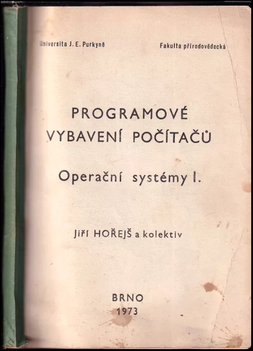Programové vybavení počítačů (Jiří Hořejš, 1973)