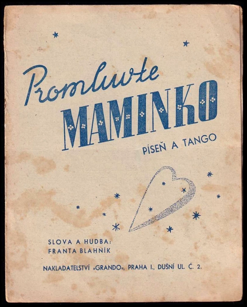 Promluvte maminko (František Blahník, 1941)