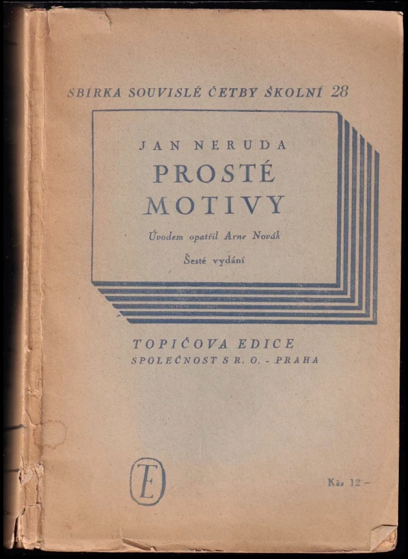 Levně Prosté motivy (Jan Neruda, 1947)