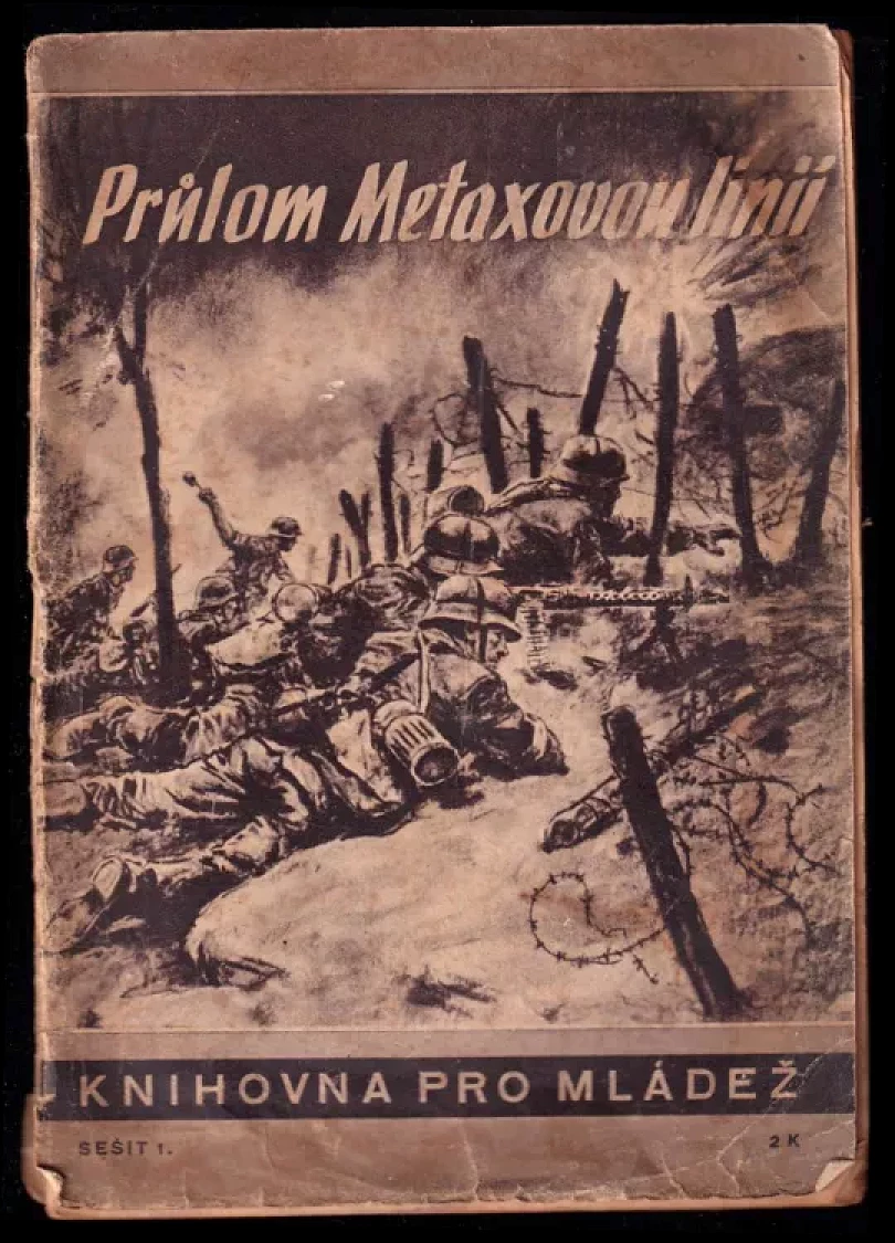 Levně Průlom Metaxovou linií (Ernst Erich Strassl, 1943)