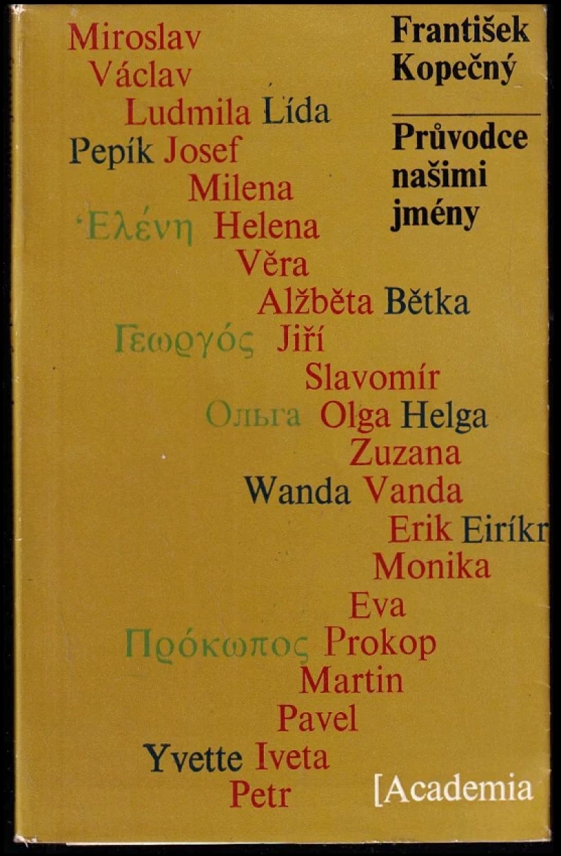 Průvodce našimi jmény (František Kopečný, 1974)