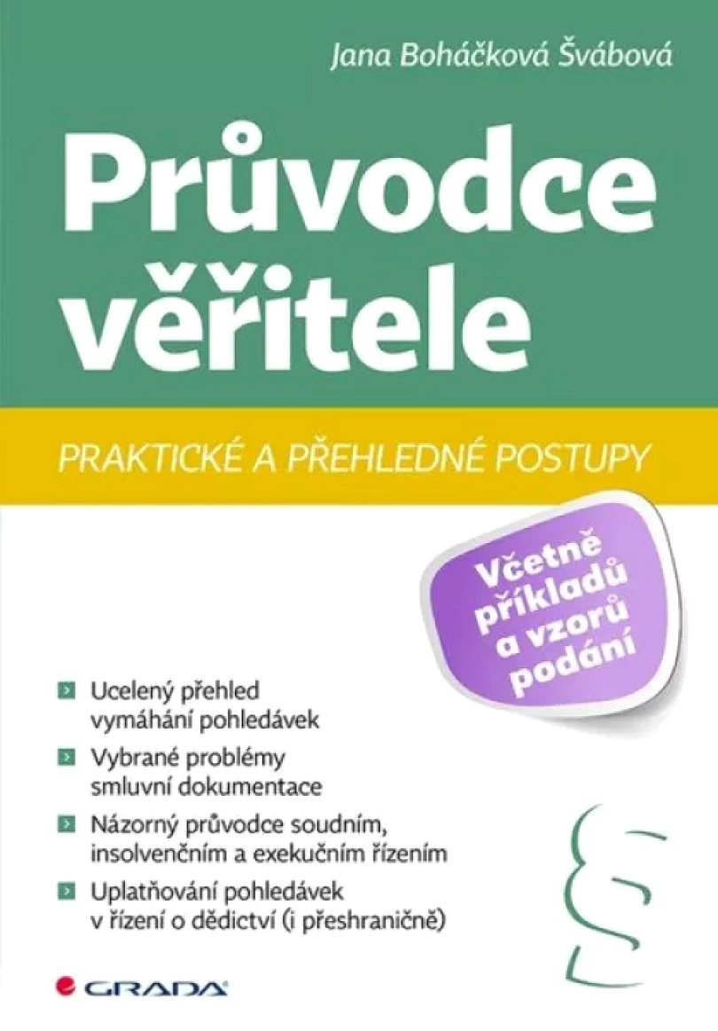 Průvodce věřitele (Jana Švábová, 2022)