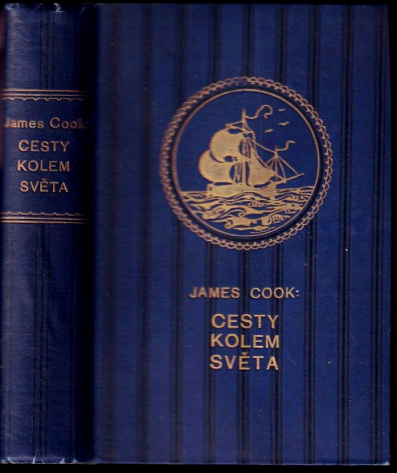 Levně První cesta kolem světa + Druhá cesta kolem světa + Třetí cesta kolem světa- tři díly v jednom svazku (James Cook, 1911)