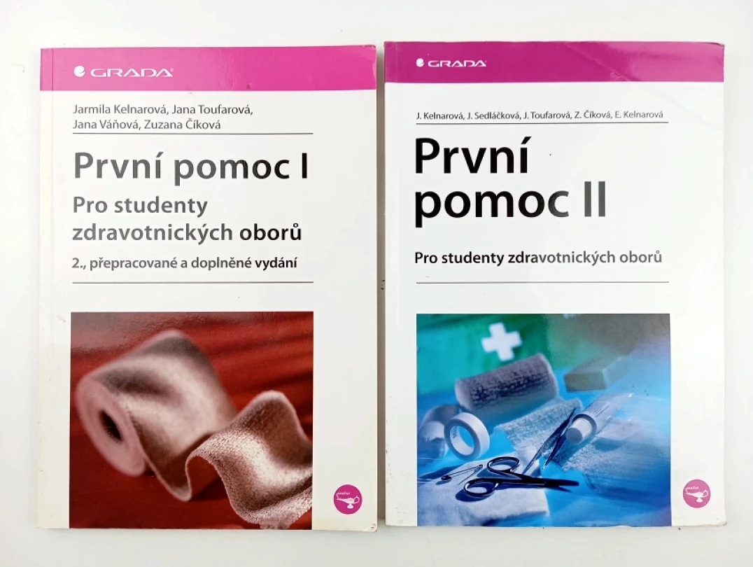 Levně KOMPLET Jarmila Kelnarová 2X První pomoc I + První pomoc II (Jarmila Kelnarová, 2007)