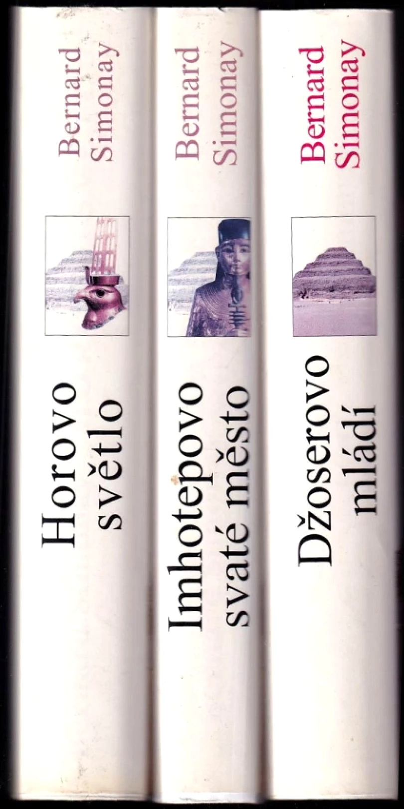 Levně KOMPLET Bernard Simonay 3X První pyramida + První pyramida + První pyramida (Bernard Simonay, 1999)