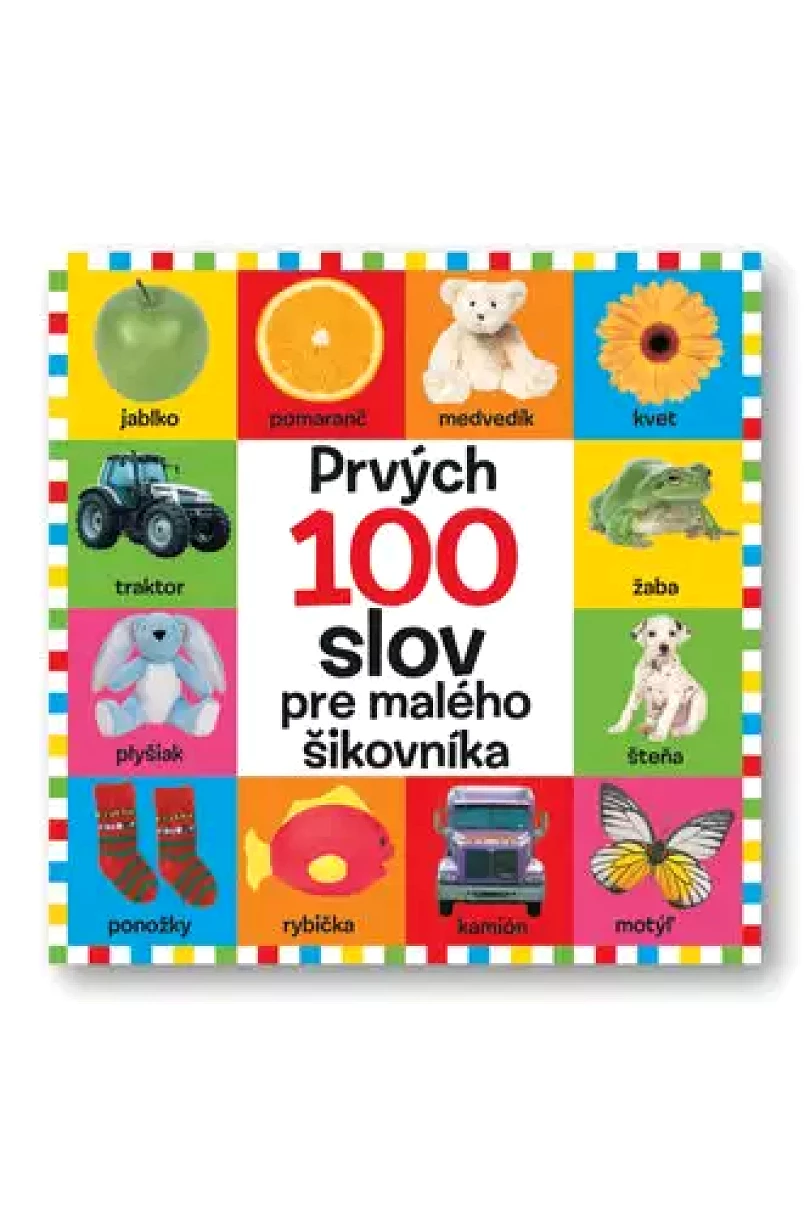 Levně Prvých 100 slov pre malého šikovníka (, 2021)