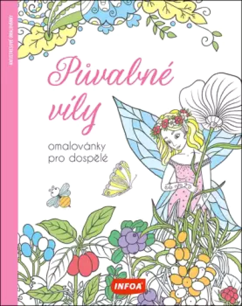 Levně Půvabné víly Omalovánky pro dospělé (, 2025)