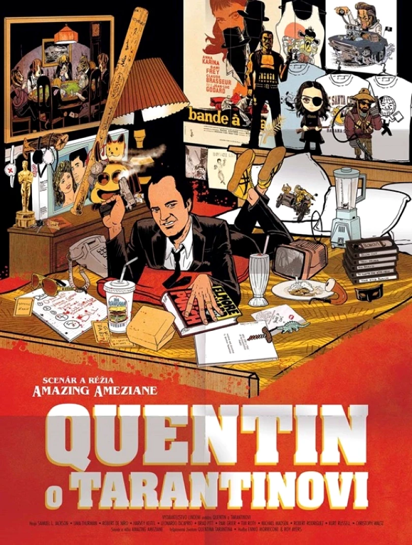Levně Quentin o Tarantinovi (Améziane Amazing, 2023)