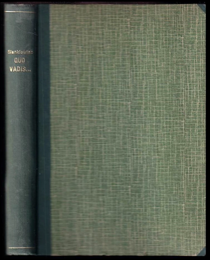 Levně Quo vadis (Henryk Sienkiewicz, 1922)