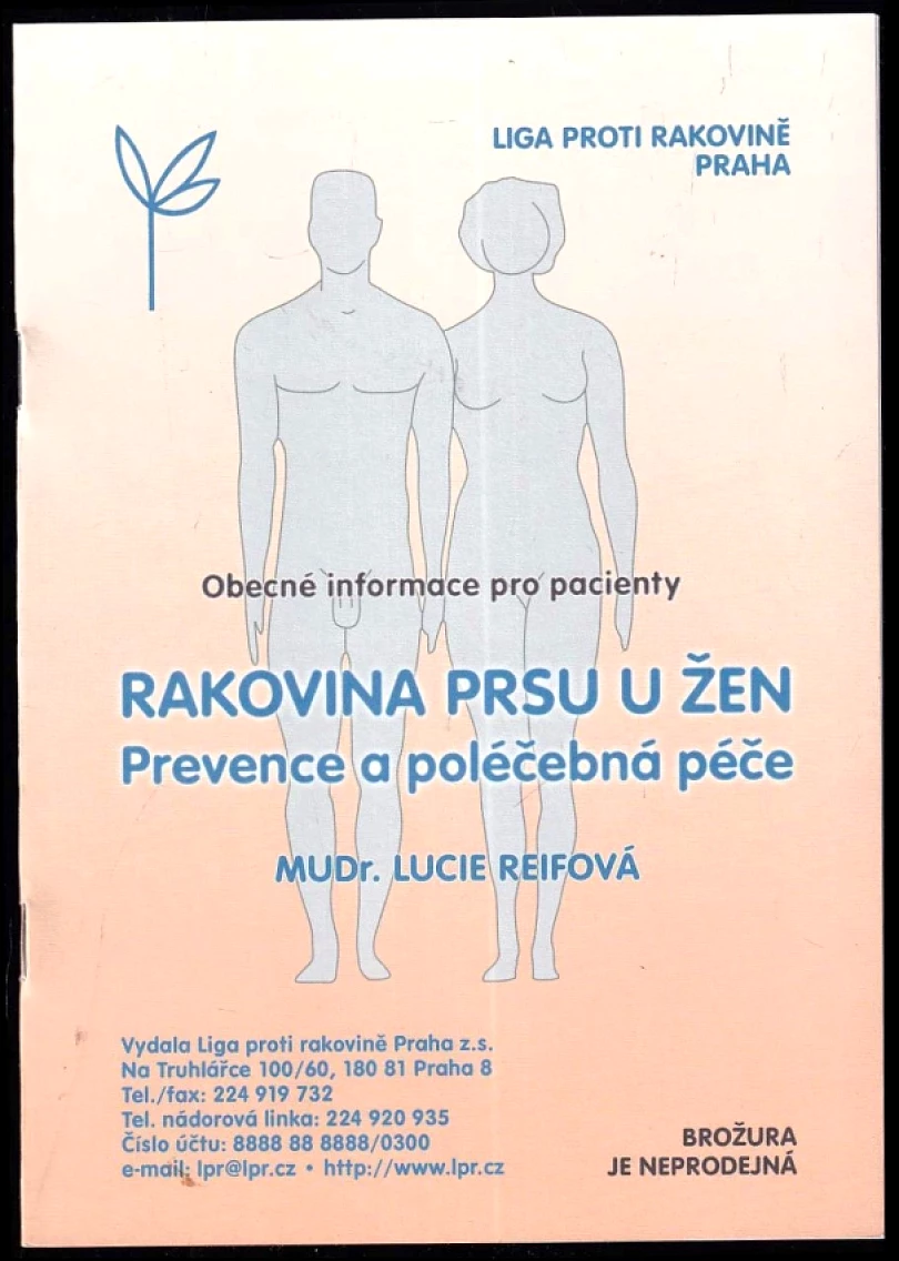 Levně Rakovina prsu u žen (Lucie Reifová, 2019)