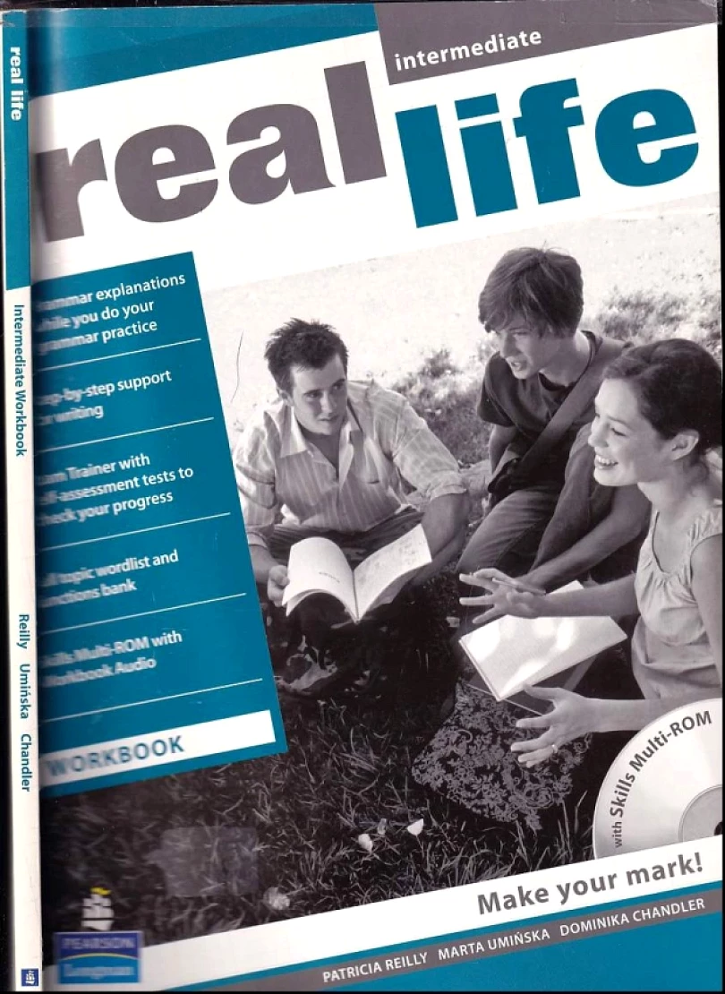 Levně Real Life Intermediate Workbook w/ Multi-Rom Pack (Patricia Reilly, 2010)