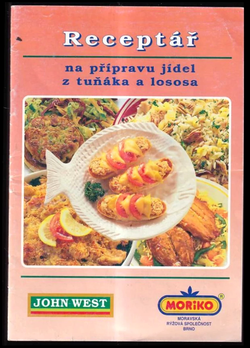 Receptář na přípravu jídel z tuňáka a lososa (, )