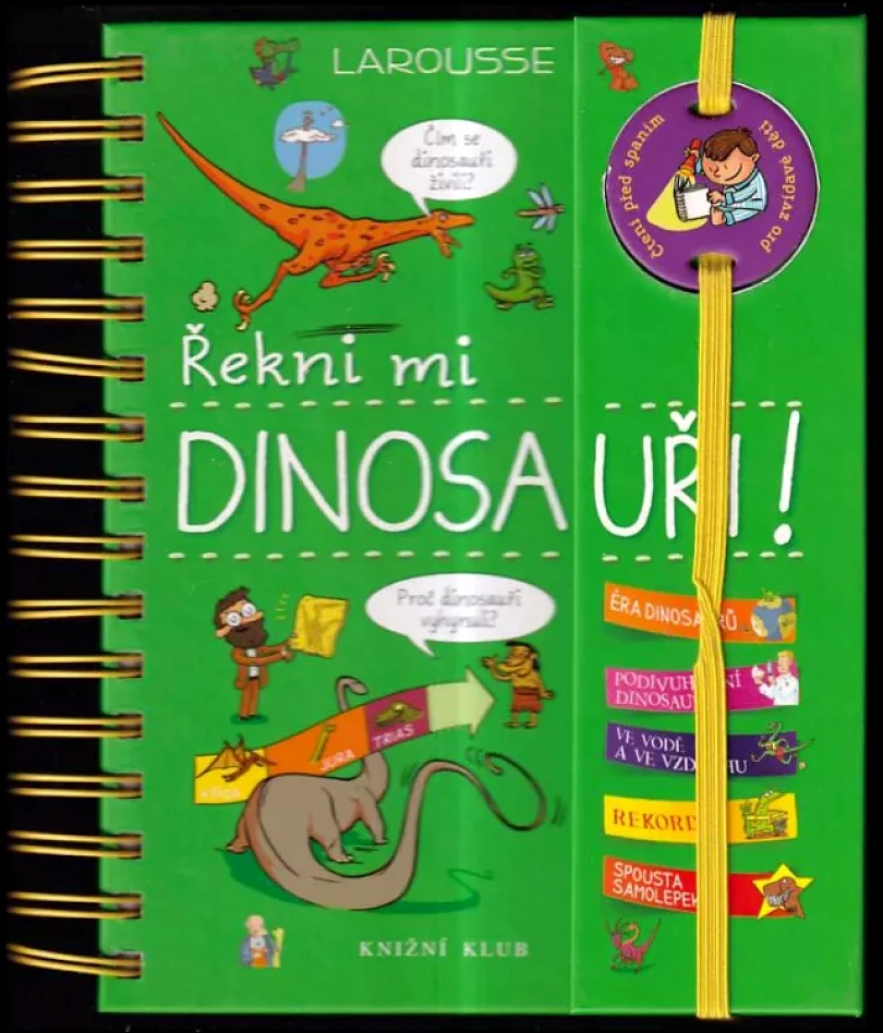 Levně Řekni mi: dinosauři! (Sabine Jourdain, 2017)