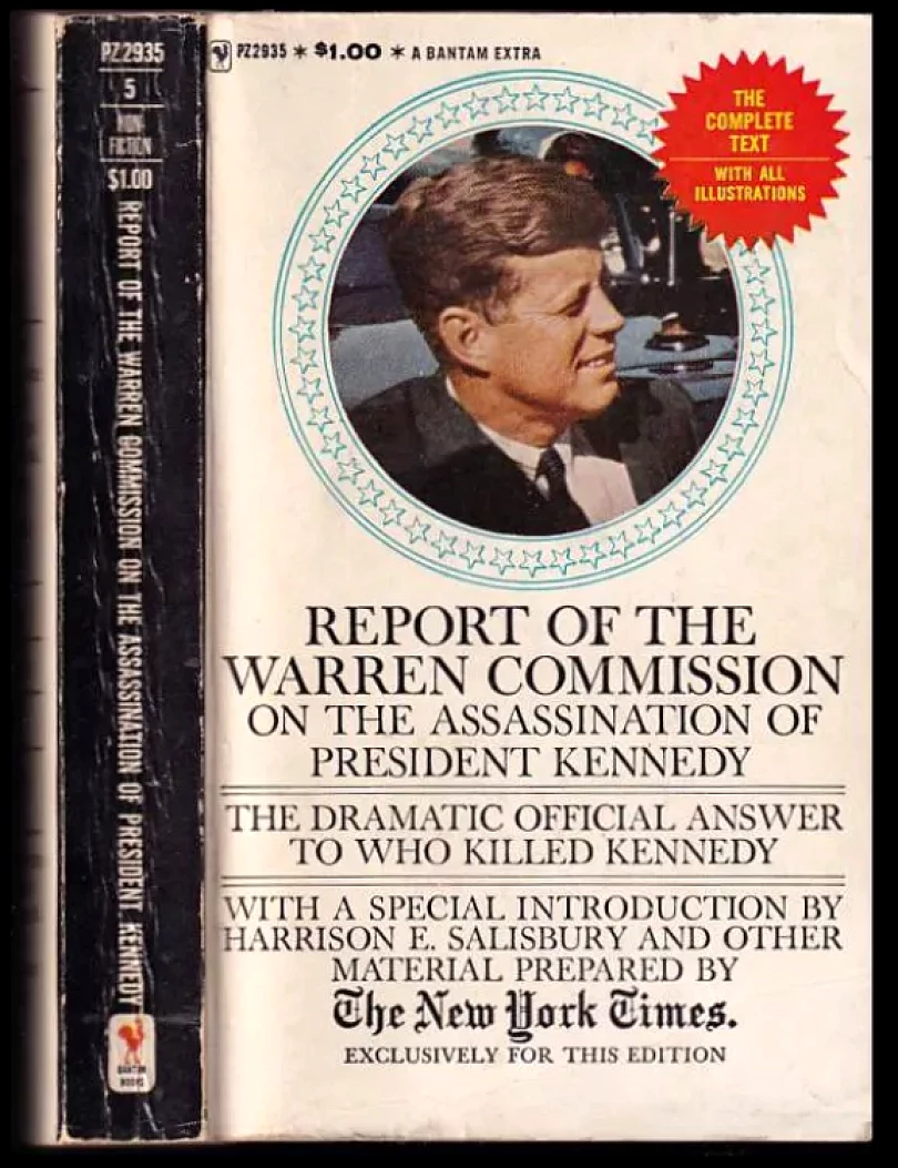 Levně Report of the Warren commission on the assassination of president Kennedy (John F Kennedy, 1964)