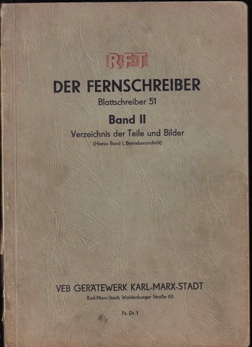RFT Der Fernschreiber (, )