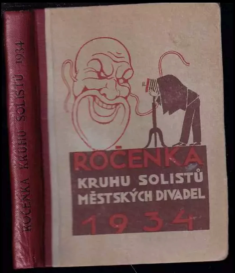 Levně Ročenka kruhu solistů Městských divadel pražských Ročník XI, 1934. (, 1934)