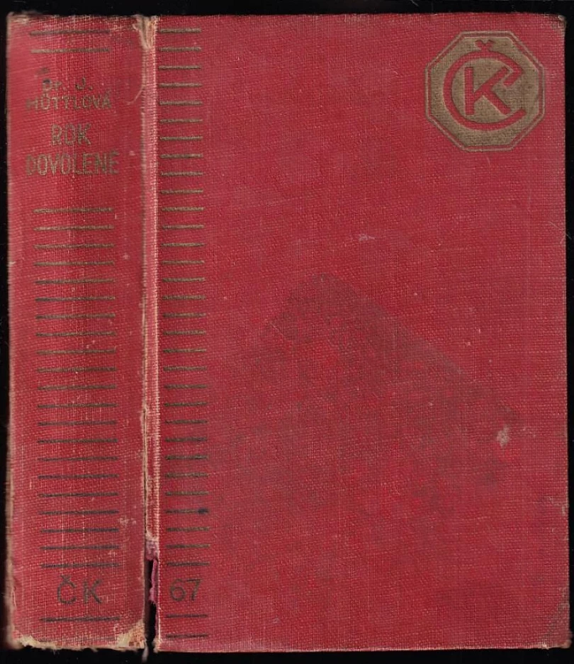 Rok dovolené (Jaromíra Hüttlová, 1934)