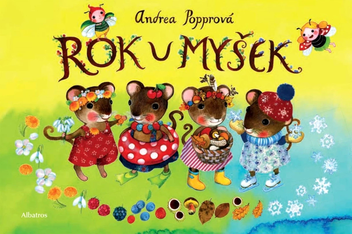 Levně Rok u myšek (Andrea Popprová, 2022)