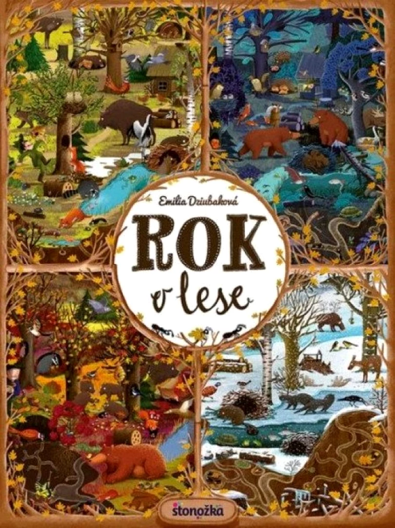 Levně Rok v lese (slovensky) (Emilia Dziubak, 2024)