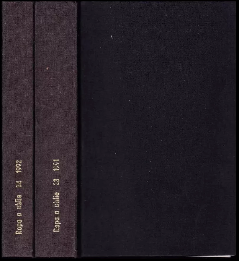 Ropa a uhlí, ročníky 33. a 34. (, 1991)