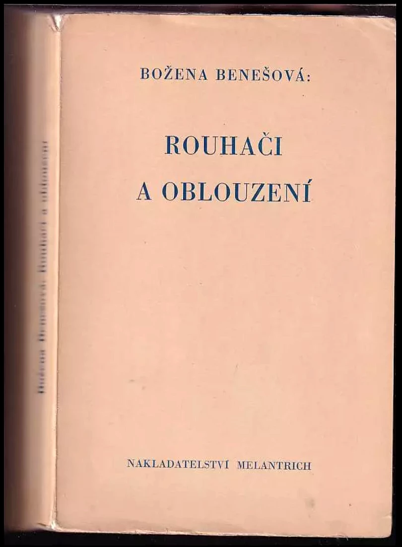 Rouhači a oblouzení : Povídky (Božena Benešová, 1933)