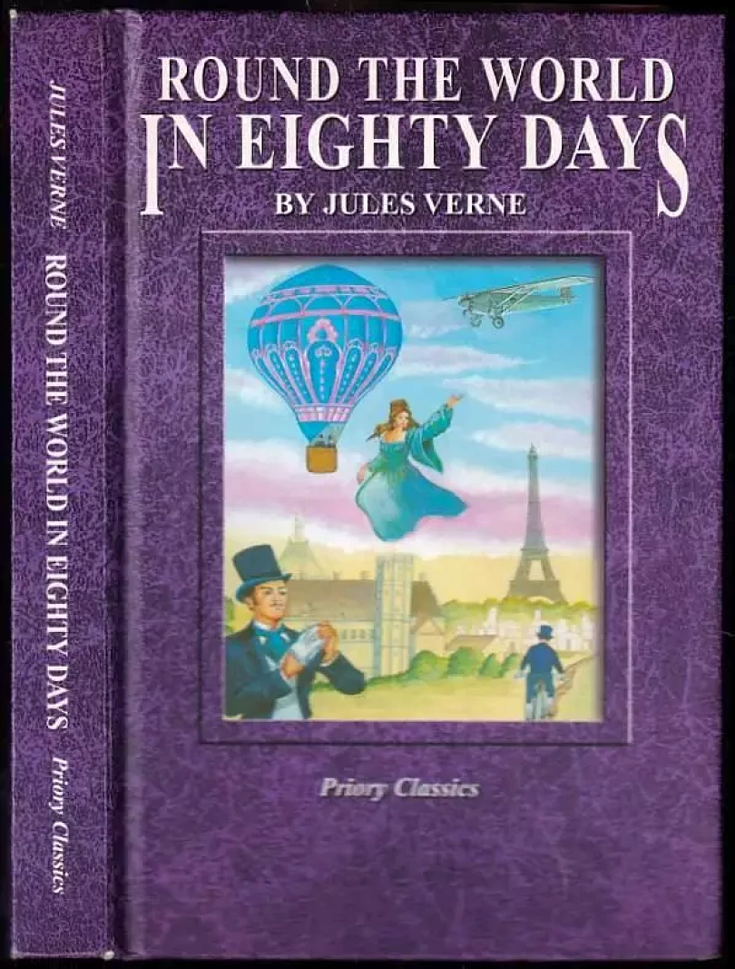 Levně Round the World in Eighty Days (Jules Verne, 2016)