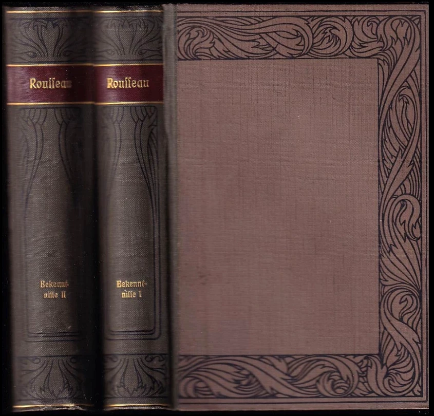 Levně Rousseau's Bekenntnisse (Jean-Jacques Rousseau, )