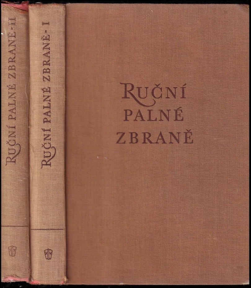 Ruční palné zbraně I - II - PODPIS JAROSLAV LUGS (Jaroslav Lugs, 1956)