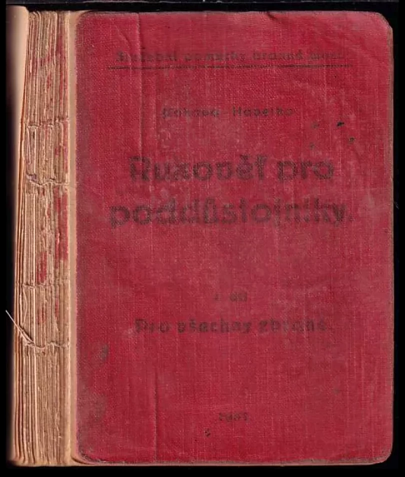 Rukověť pro poddůstojníky - Pro všechny zbraně - Díl 1 (Karel Nohava, 1931)