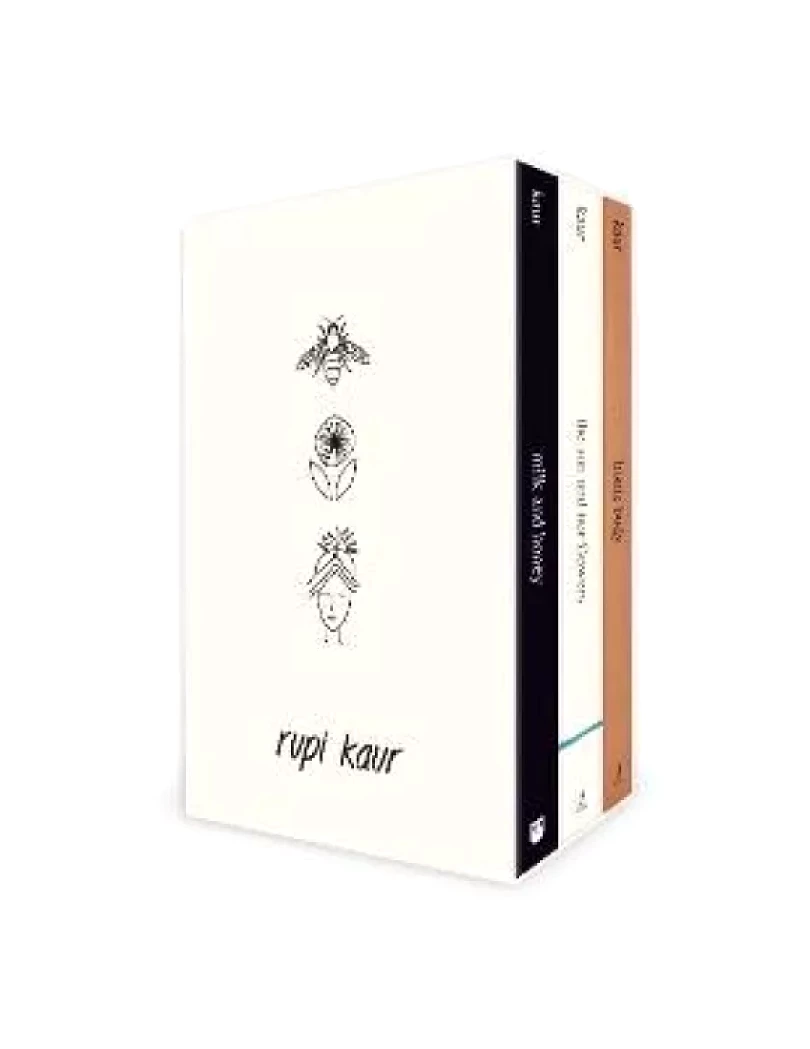 Levně Rupi Kaur Trilogy Boxed Set: milk and honey, the sun and her flowers, and home body (Rupi Kaur, 2023)