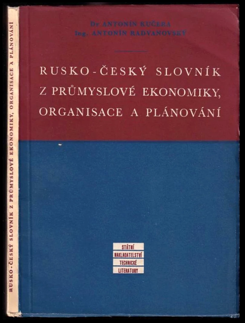 Rusko-český slovník (Antonín Radvanovský, 1953)