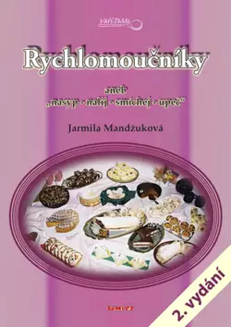 Rychlomoučníky, aneb, "Nasyp - nalij - smíchej - upeč" (Jarmila Mandžuková, 2007)