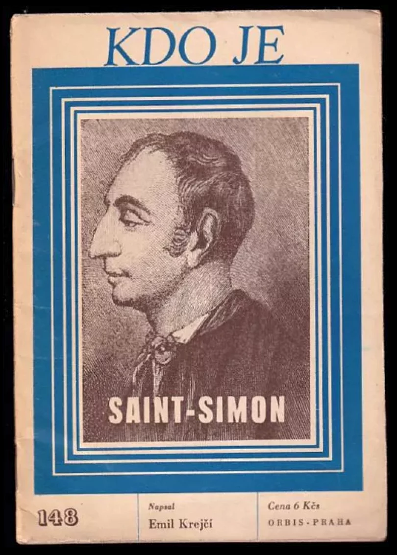 Levně Saint-Simon (Emil Krejčí, 1949)