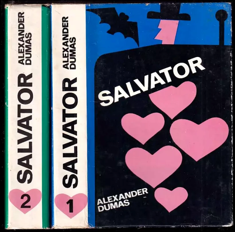 Levně Salvator 1. diel. + 2. diel - KOMPLET (Alexandre Dumas, 1974)