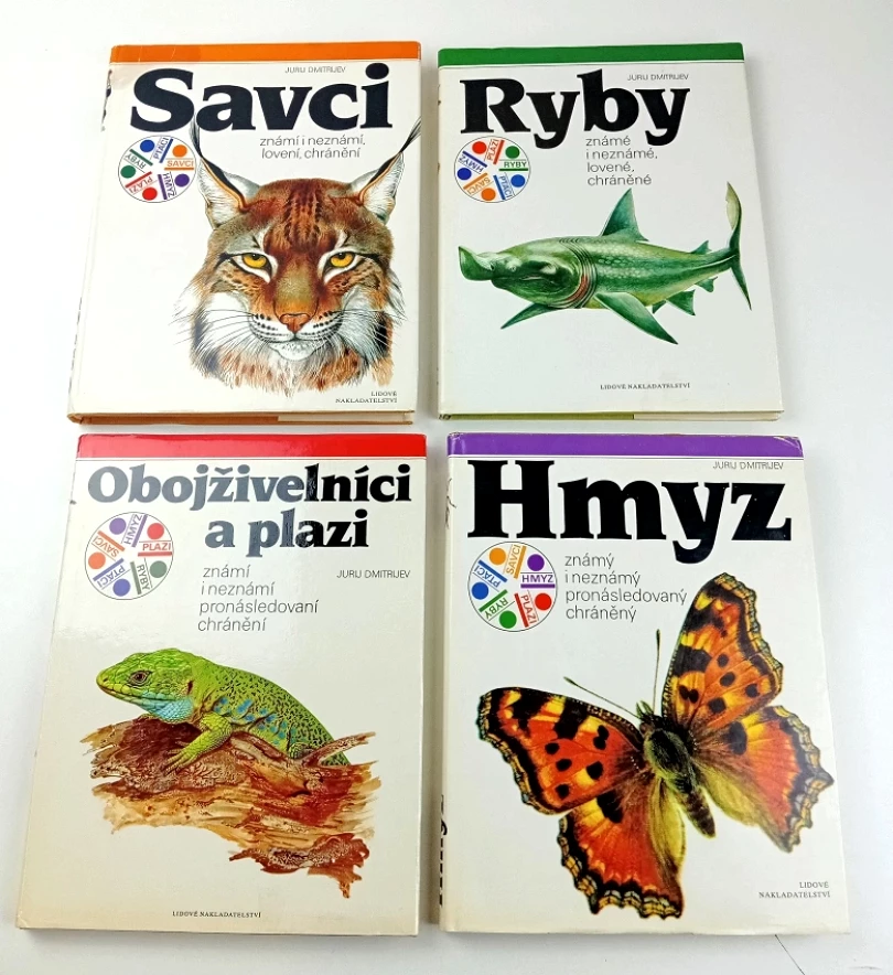 Savci známí i neznámí, lovení, chránění + Hmyz známý i neznámý, pronásledovaný, chráněný + Obojživelníci a plazi + Ryby známé i neznámé, lovené, ch...