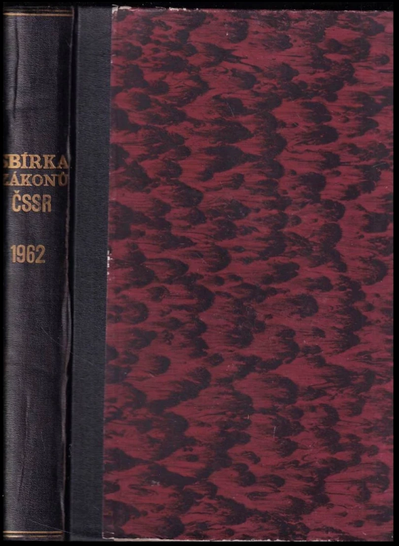Levně Sbírka zákonů - Československá socialistická republika ROČNÍK 1962 (kolektiv, 1962)