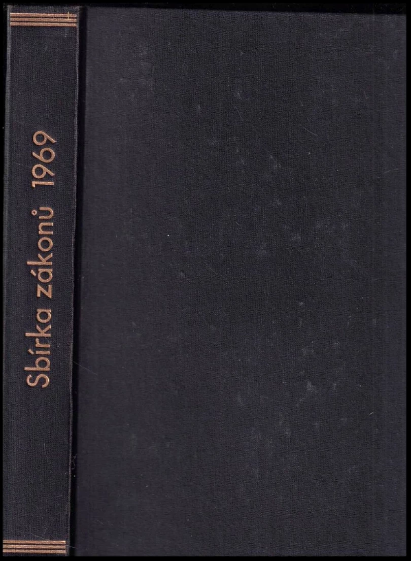 Levně Sbírka zákonů - Československá socialistická republika ROČNÍK 1969 (kolektiv, 1969)
