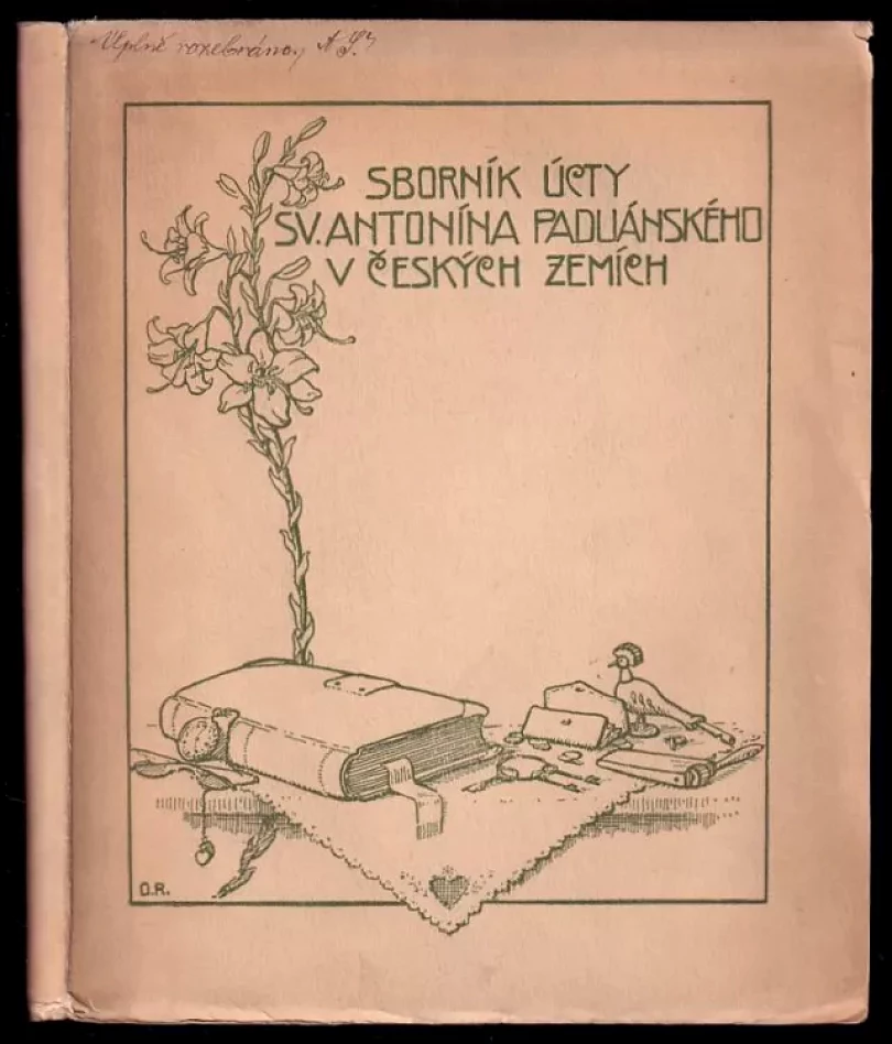 Sborník úcty sv. Antonína Paduánského v Českých zemích (Antonín sestavil Šorm, 1925)
