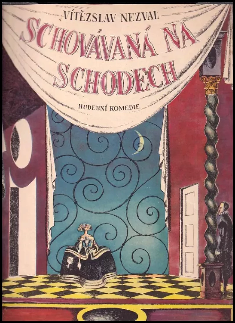 Levně Schovávaná na schodech (Vítězslav Nezval, 1953)