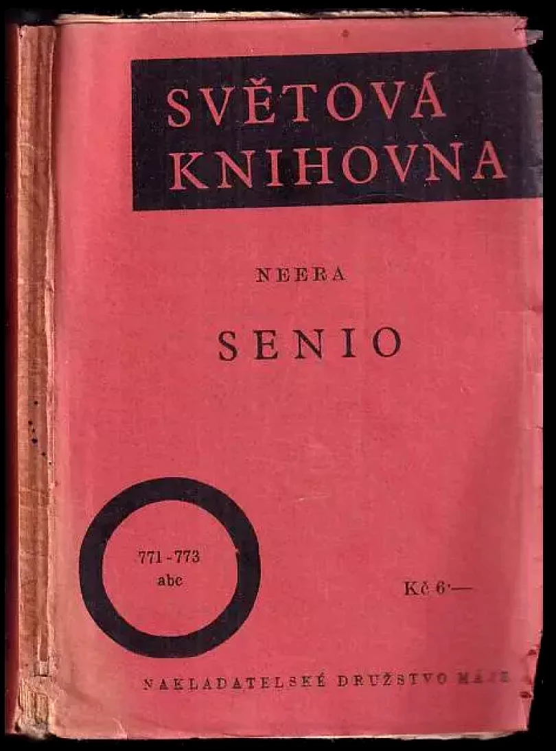 Levně Senio : román (Neera, 1910)
