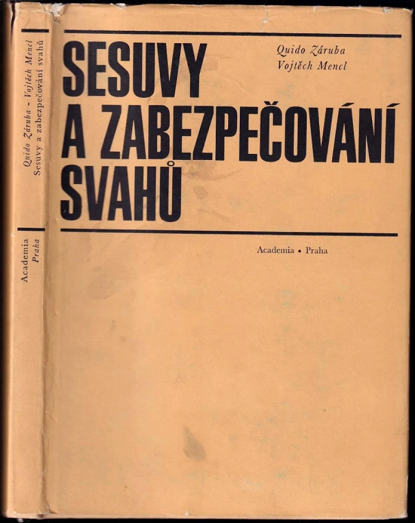Levně Sesuvy a zabezpečování svahů (Vojtěch Mencl, 1969)