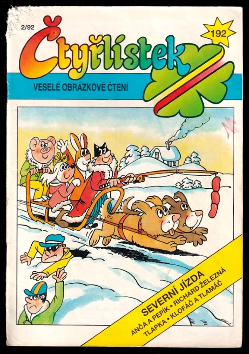 Severní jízda - Čtyřlístek 192 (Ljuba Štíplová, 1992)