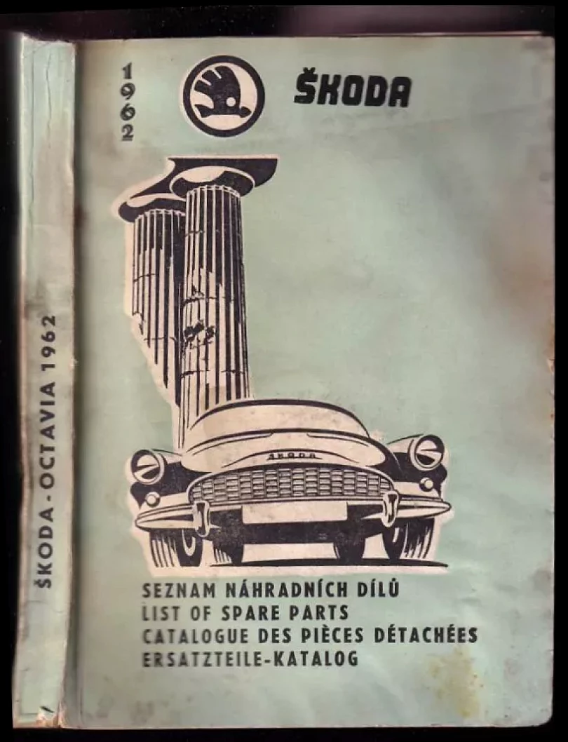 Levně Seznam náhradních dílů Škoda Octavia (, 1962)