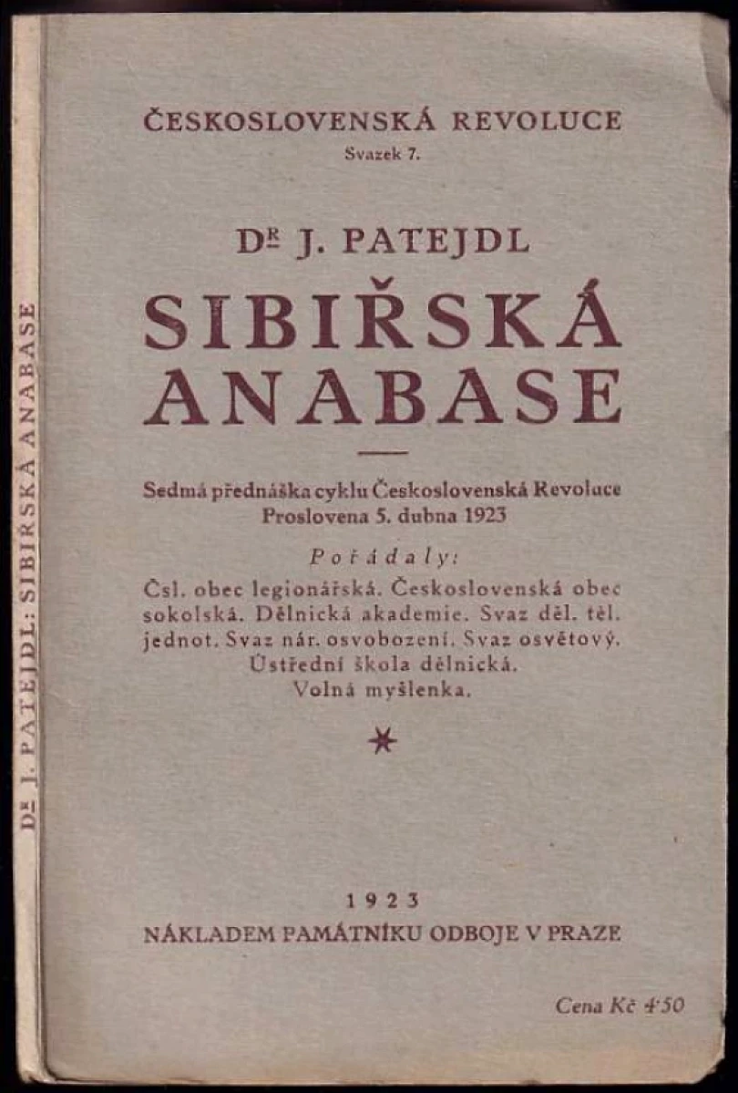 Levně Sibiřská anabase (Josef Patejdl, 1923)
