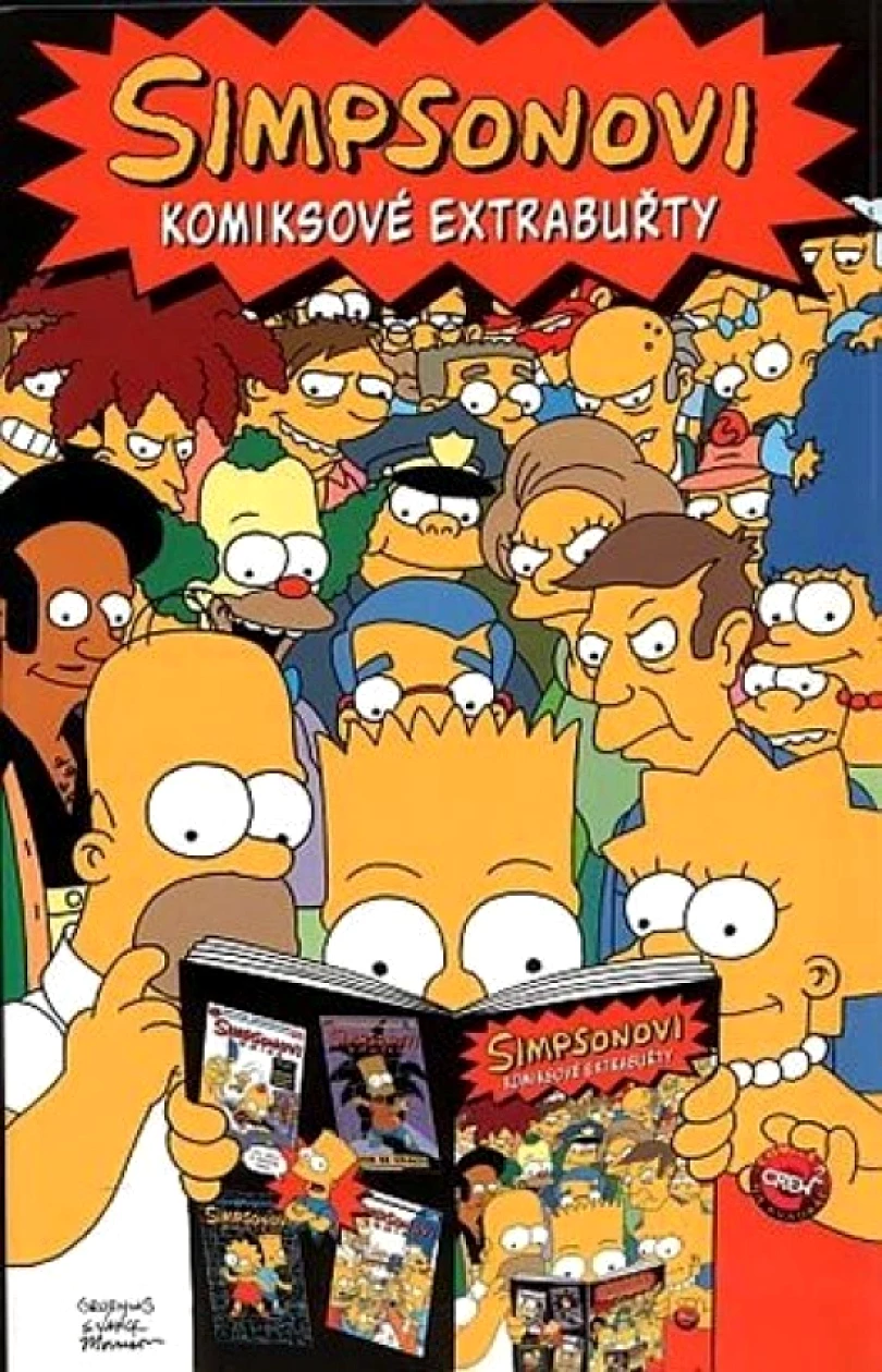 Levně Simpsonovi Komiksové extrabuřty (Bill Morrison, 2007)