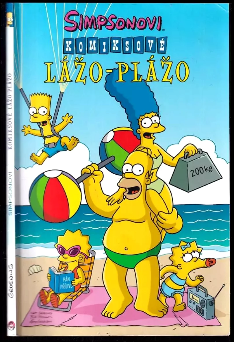 Levně Simpsonovi : komiksové lážo-plážo (, 2015)