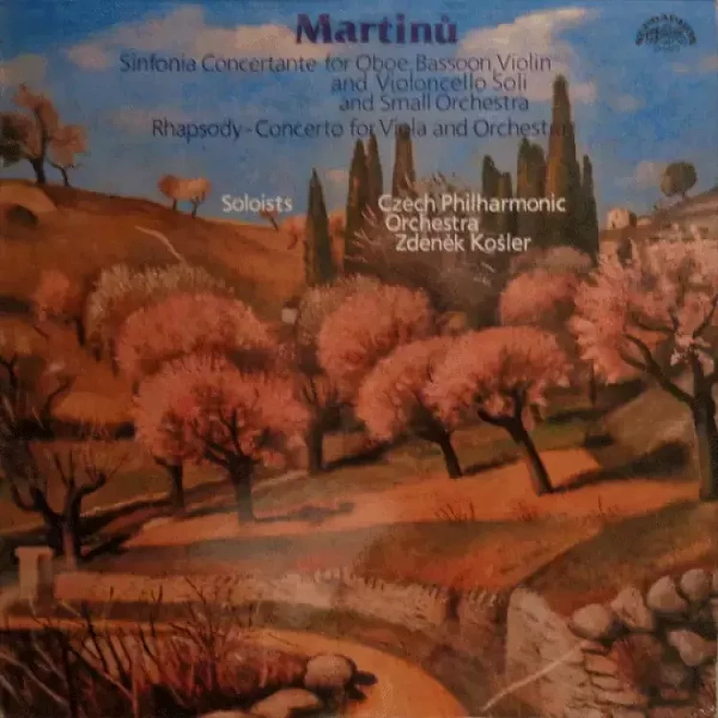 Levně Sinfonia Concertante / Rhapsody-Concerto (84 1) (The Czech Philharmonic Orchestra, 1984)