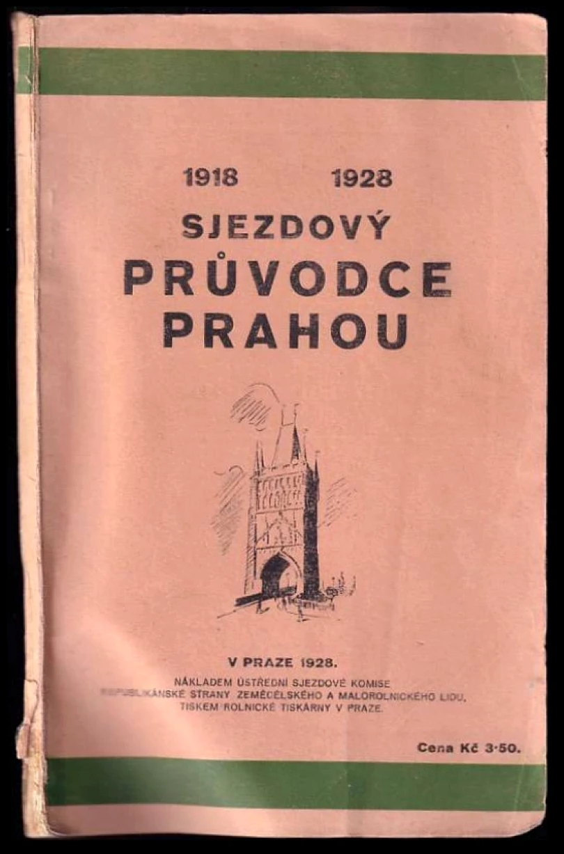 Sjezdový průvodce Prahou (, 1928)