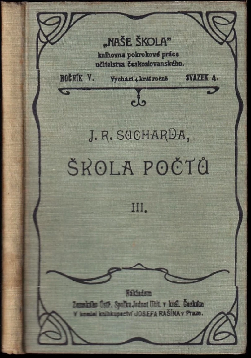 Levně Škola počtů (Jan Robert Sucharda, 1910)