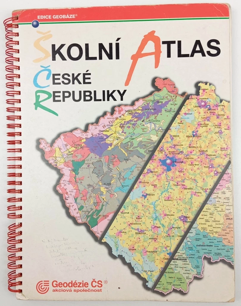 Levně Školní atlas České republiky (Eva Klímová, 1999)